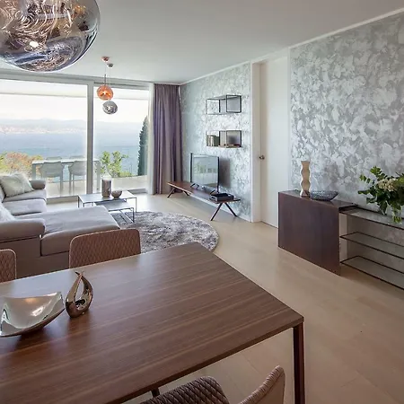 Opatija Deluxe Apartment With Swimming Pool Zewnętrze zdjęcie