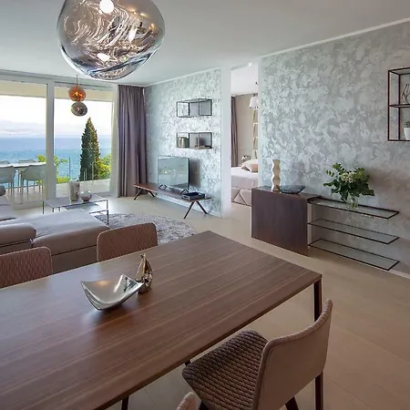 Opatija Deluxe Apartment With Swimming Pool Zewnętrze zdjęcie